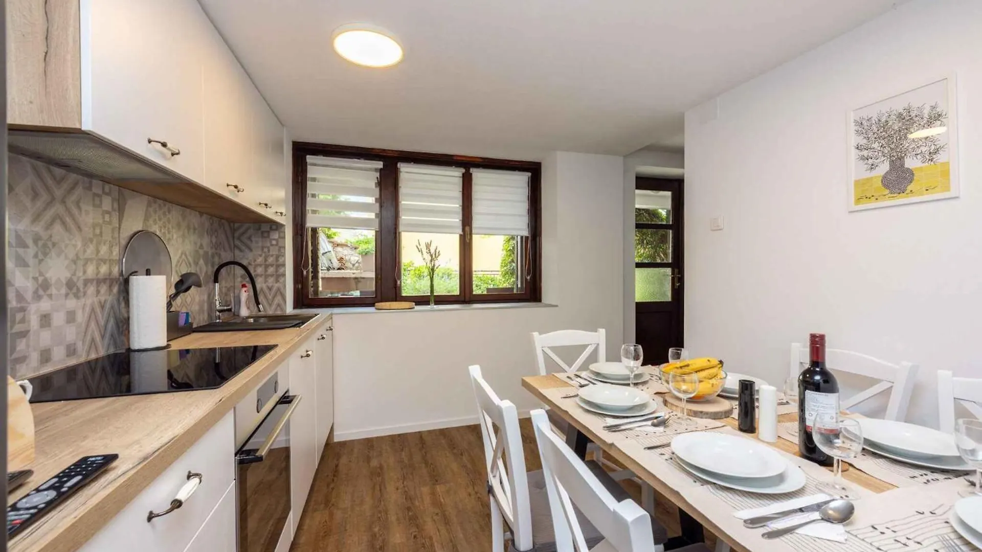 Apartment In Selce 5803